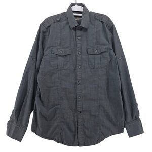 Blue Pronto Uomo Utility Shirt